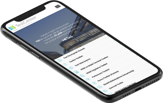 Test Center Mobile Image